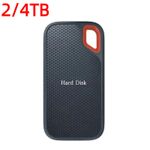 Portable Drive 2TB 4TB External Hard Drive Classic Black - PC Laptop and MAC