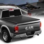 Soft Roll-Up Truck Bed Tonneau Cover Compatible with 2002-2025 Dodge Ram 1500 25
