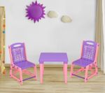 Kids Table and Chair Set Children Study Desk for Boys and Girls Indoor Outdoor