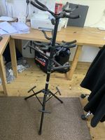 Stagg Triple Guitar Stand Fold Down Telescopic Type *Good Condition*