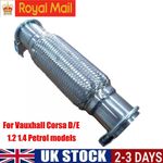 Exhaust Flexi Pipe Repair Kit For Vauxhall Corsa D E 1.2 1.4 Petrol Models UK