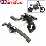 Pit Dirt Bike Black Snap Back Brake Clutch Lever 110cc 125cc 140cc 160cc Pitbike