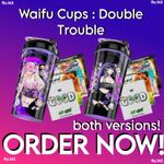 GamerSupps GG Waifu Cups : Double Trouble Gothic & Pastel w/samples NEW!