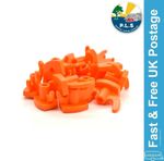 PLS 20 x Tent Peg Hard Rock Ground Hi-Viz Hook Tops Toppers Awning - 6009994