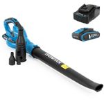 Hyundai Cordless Leaf Blower 4 in 1 20V 200Km/h Speed 2Ah Battery & Charger