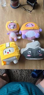 4 x Lankybox Official Plush