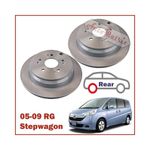 Honda Stepwagon (2005-2009) Rear Brake Discs (Pair) RG1 RG2 RG3 RG4