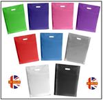 MIXTURE OF PLASTIC BAGS / GIFT CARRIER BAG / BOUTIQUE RETAIL - 10x12x4 Inches