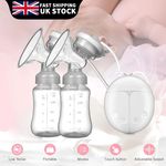 Automatic Double Electric Breast Pump + Lid & Nipple Kit | Efficient Breastfeedi