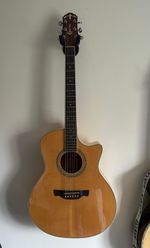 Crafter GAE9 / N Electro Acoustic Guitar and Hardcase