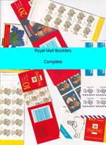 GB Complete MNH Booklets - Barcoded  - Select from List