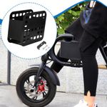 Bike Front Basket Organizer Openwork Design Multifunctional Sturdy for RX