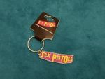 SEX PISTOLS - LOGO  ENAMEL METAL KEYCHAIN (NEW) OFFICIAL BAND MERCH
