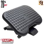 Adjustable Foot Rest Under Desk Office Footrest Leg Rest Computer Ergonomic