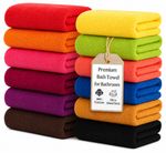 12X Large Jumbo Bath Sheets 100% Egyptian Cotton Super Soft Bathroom Towels Set