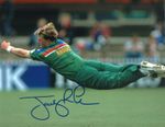 8x10 Original Autographed Photo of Former South African Cricketer Jonty Rhodes