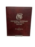 Churchill Centenary First Day Covers 1874-1974 Sumner Collection Album Set