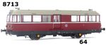 Heljan 8713. W&M Railbus No.64 Keighley & Worth Valley Railway (Glazing Issue)