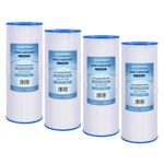 4 Pack Hot Tub Spa Pool Water Filter Cartridges Compatible Pleatco PRB50IN