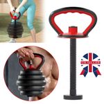 Kettlebell Converter Handle w/Base Adjustable Weight Non-Slip Dumbbell Grips HOT