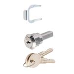 A Set Silver Universal Toolbox Lock For Cabinet Drawer, Portable New Durable