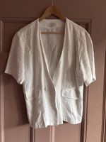 Posse Linen Jacket Top Size M