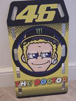 New Large Valentino Rossi Aluminium pitboard - MotoGP Champion The Doctor 46