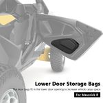 Storage Bag Driver Passenger Lower Door Tool Bags Cushion For Can Am Maverick R