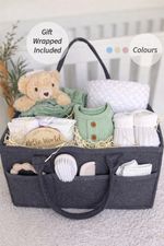 Nappy Caddy Baby Hamper. Baby Shower Gift. Gift Wrapped. Baby Gift