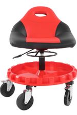 Ejoyous Workshop Stool Rolling Garage Mechanic Chair