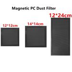 12/14/24cm Computer PC Cooling Fan Magnetic Dust Filter Case Mesh Net Cover B