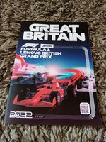 F1 Silverstone Grand Prix Race Programme 2022 Motor Racing Silverstone Lenovo