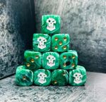 Ork Clan, inspired Custom Dice, Ideal for Games like Lord of the Rings