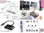USB C SD Card Reader, Micro SD to Type C OTG Adapter for SDHC SDXC TF