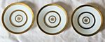 Fine quality Bernardaud Limoges Penelope, group of 3 saucer bowls