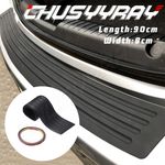 For Toyota Prius 2015-2023 Rear Bumper Anit-Scratch Rubber Protector Strip 90cm