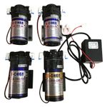 Reverse Osmosis RO Unit Booster Pump With Transformer and Fittings 50/75/100gpd