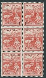 NEW ZEALAND 1938 Health block of 6 MNH - SG cat £51........................60313
