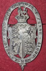 Knight Of The Garter Sash Badge.