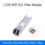 1.25G Gigabit Fiber SFP Module Single/Multi-Mode 2×LC Multi-fiber 1310nm/1550nm