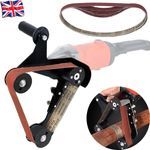 M14 Grinder Pipe Tube Belt Sander Attachment Steel Metal Wood Polishing Kit Tool