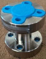 TOTAL Valve Systems TVS 2120 1″ SS/SS Flanged Excess Flow Valve ANSI 150 - NEW