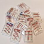 Sewing Machine Needles ORGAN 130/705H Universal,Jersey,Jeans,Stretch,Blue-tip...