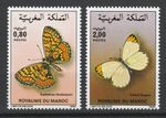 Morocco 1985 Butterflies 2 MNH stamps