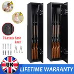 6Gun Cabinet Lockable Safe Storage Rifle Firearm Steel BS7558/92 Police Approved