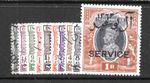 1944 MUSCAT, SG01-010 CAT £200 FINE USED,MIDDLE EAST, KGVI, NDIA, INDIAN STATES-