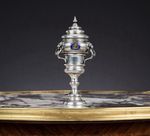 NORFOLK INTEREST. Rare Miniature Silver & Enamel Freedom Cup, S Blackensee 1913