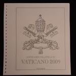 ZARALEX VATICAN 2009 STAMPS VATICAN CITY on NAVY SHEETS