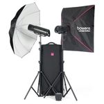 Bowens Professional Flash Light Kit (2 Xmt500) + Accessories - See Notes