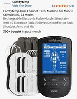Comfytemp Transcutaneous Electrical Nerve Stimulator Pain Relief 20 Strength New